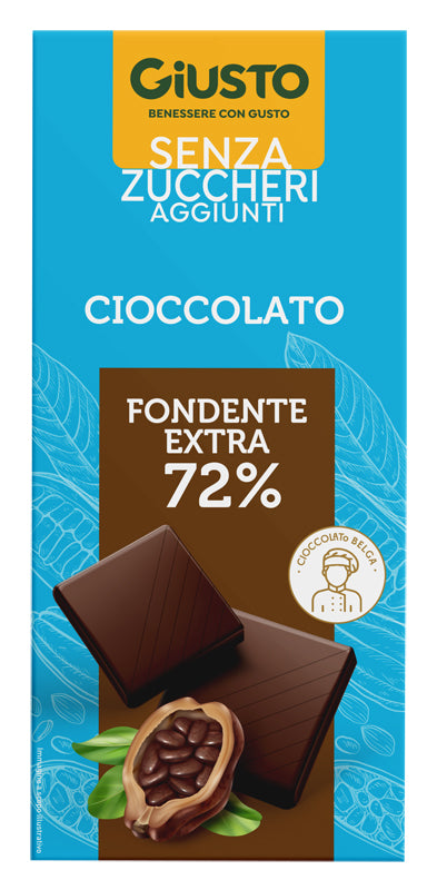 GIUSTO EXTRA FONDENTE 72% 85G