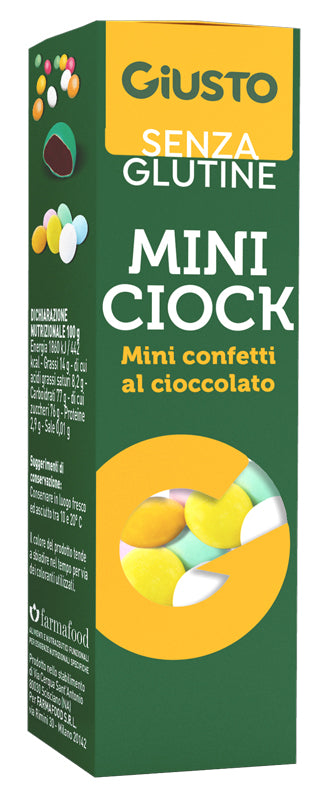 GIUSTO MINI CIOCK SENZA GLUTINE 40G