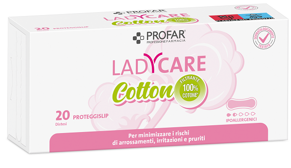 PROFAR LADY COTTON PROTEGGI SLIP COTONE IPOALLERGENICO 20 PEZZI
