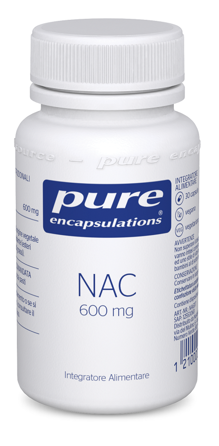 PURE ENCAPSULATIONS NAC 600MG 30 CAPSULE