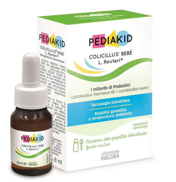 PEDIAKID COLICILLUS BEBE + REUTERI 8ML