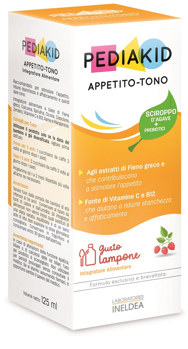 PEDIAKID APPETITO TONO SCIROPPO 125ML