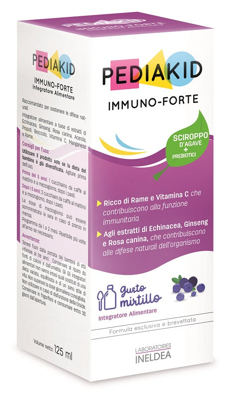 PEDIAKID IMMUNO FORTE SCIROPPO 125ML