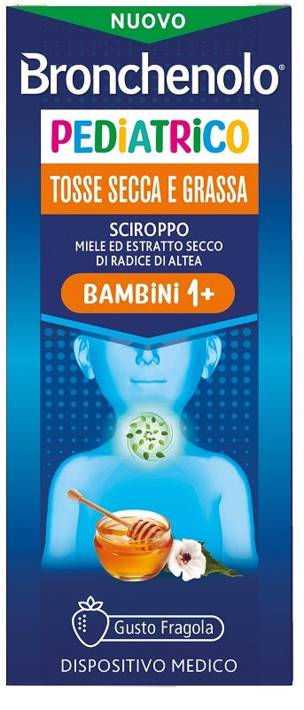 BRONCHENOLO SCIROPPO PEDIATRICO GUSTO FRAGOLA 120ML