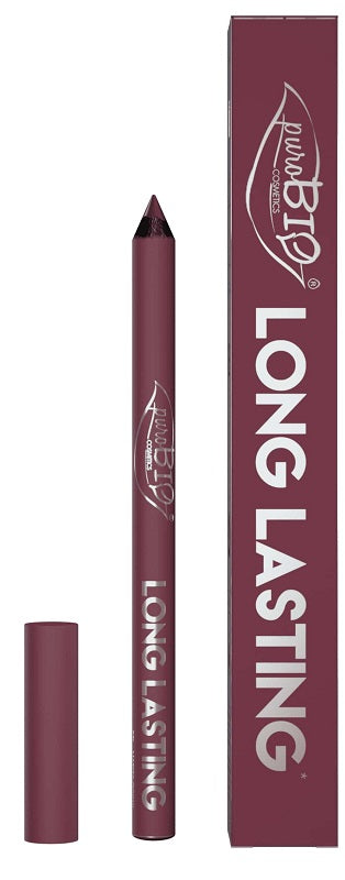 PUROBIO MATITA LABBRA LONG LASTING MALVA SCURO