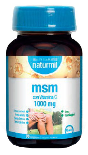 MSM 1000MG VITAMINA C 90CPR