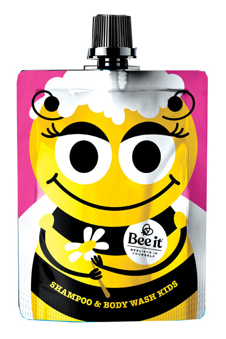 BEE IT KIDS SHAMPOO&BODY WASH ROSA 250ML