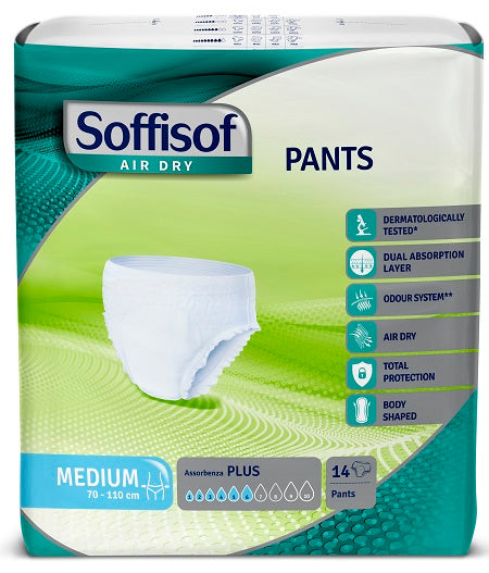 SOFFISOF AIR DRY PANTS PLUS M