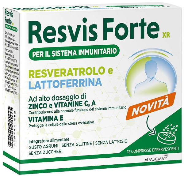 RESVIS FORTE XR 12CPR EFFERVESCENTE