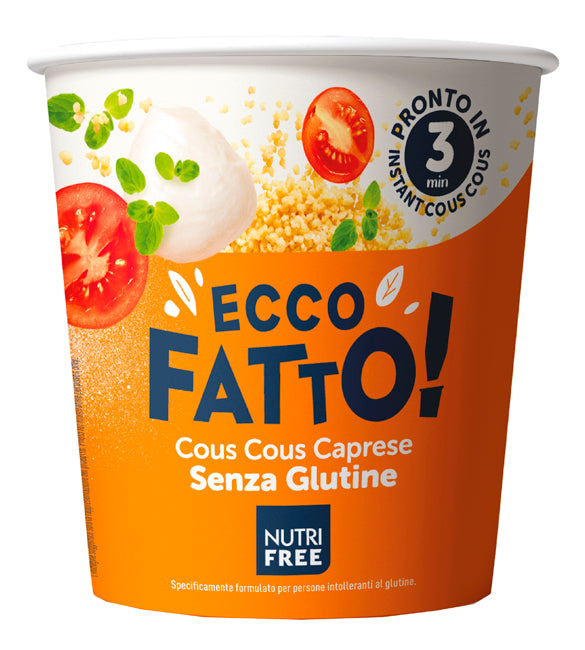 NUTRIFREE ECCO FATTO! COUS COUS CAPRESE 70G