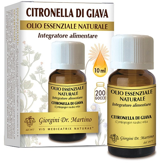 OLIO ESSENZIALE CITRONELLA GIAVA 10ML