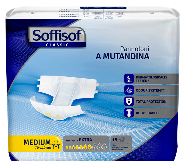 SOFFISOF PANNOLONI A MUTAND CLASSIC EXTRA ASSORBENZA M 15PZ