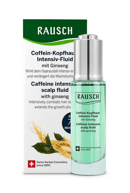 RAUSCH FLUIDO INTENSIVO PER CUOIO CAPELLUTO ALLA CAFFEINA E GINSENG 30ML