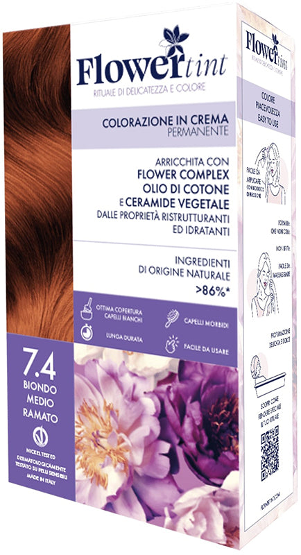 FLOWERTINT COLORAZIONE BIONDO MEDIO RAMATO 7,4