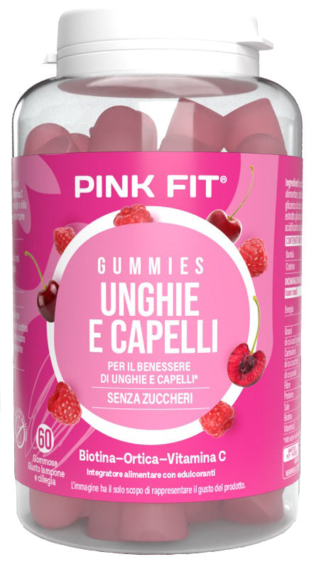 PINK FIT UNGHIE&CAPELLI 60CPR