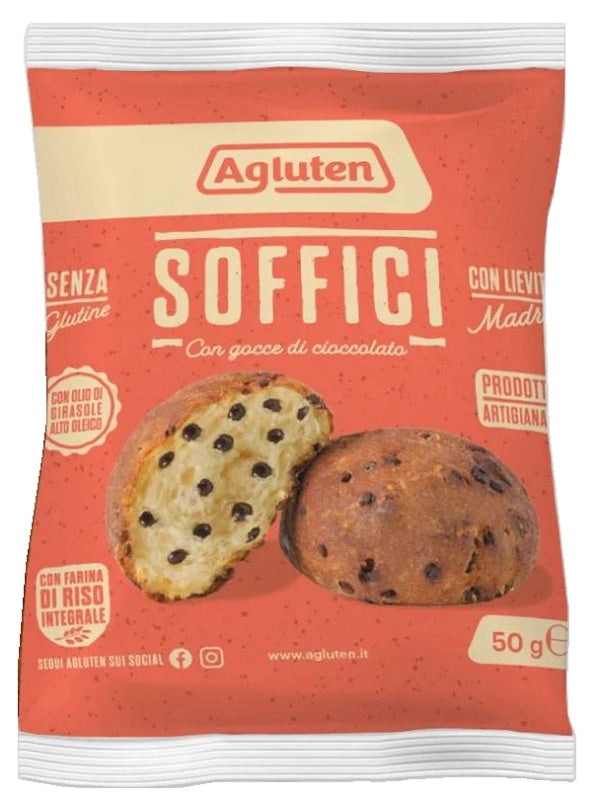 AGLUTEN SOFFICI GOCCE DI CIOCCOLATO 50G