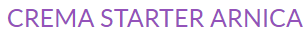 CREMA STARTER ARNICA CAJEPUT - 100 ML