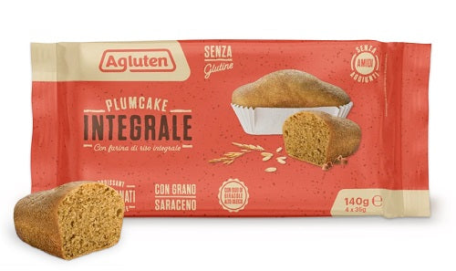 AGLUTEN PLUMCAKE INTEGRALE 4PZ