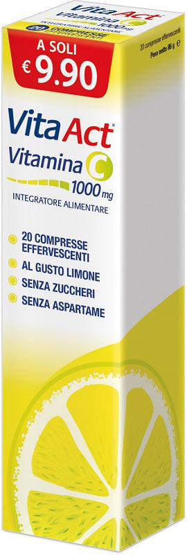 VITA ACT VIT C 1000MG 20CPR EF