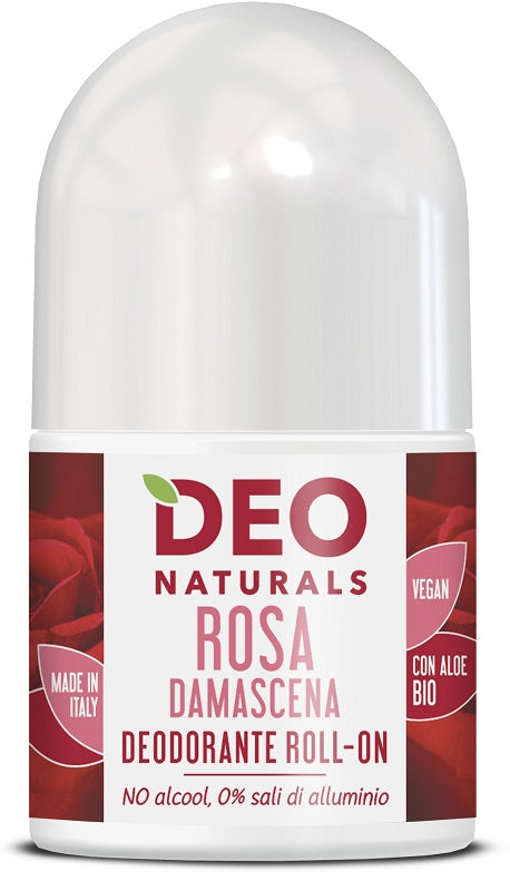 DEONATURALS ROLL ON ROSA DAMASCENA 50ML