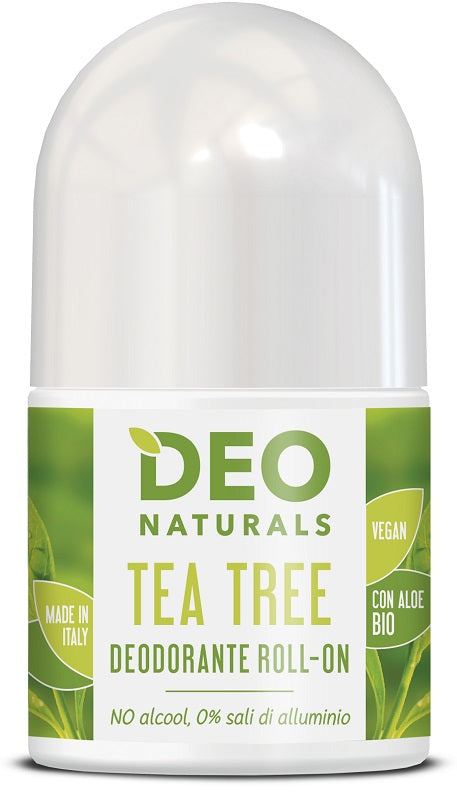 DEONATURALS ROLL ON TEA TREE 50ML