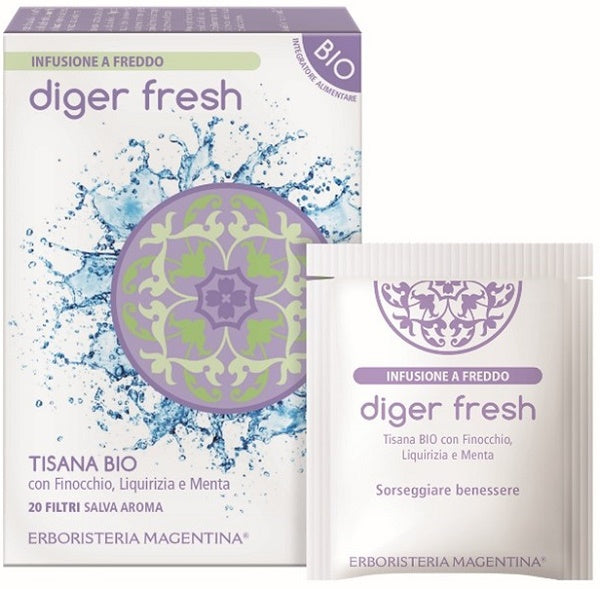 TISANA FREDDA DIGER FRESH 20 FILTRI