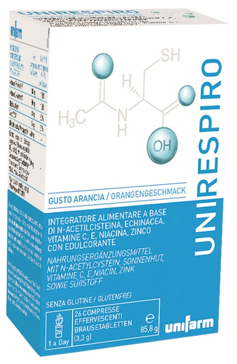 UNIRESPIRO 26CPR EFFERV