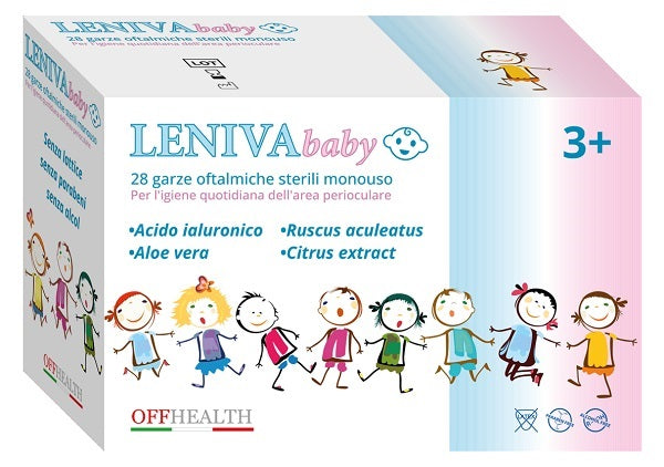 LENIVA BABY GARZE OFTAL 28PZ