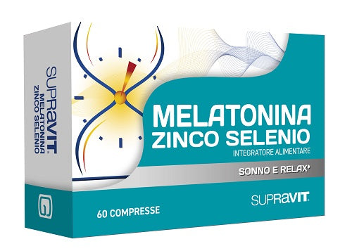 SUPRAVIT MELATONINA ZINCO E SELENIO 60 COMPRESSE