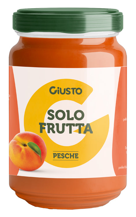 GIUSTO SOLO FRUTTA CONFETTURA PESCA 220G
