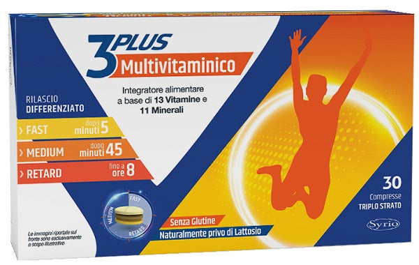 MULTIVITAMINICO 3PLUS 30CPR