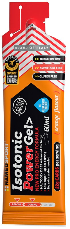 ISOTONIC POWER GEL ORANGE 60ML