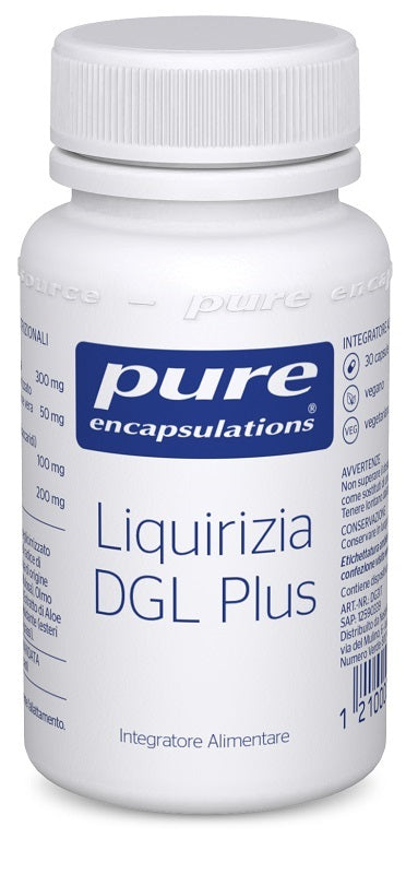 PURE ENCAPSULATIONS LIQUIR DGL PLUS 30 CAPSULE