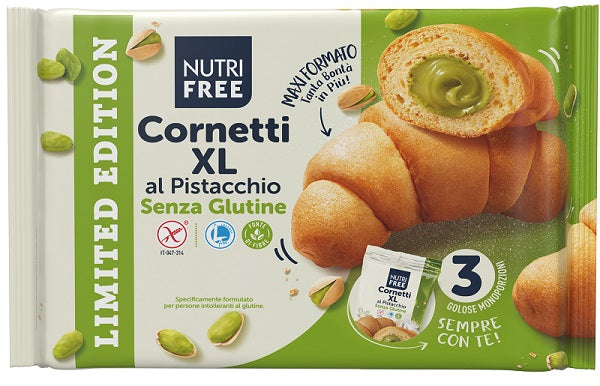 NUTRIFREE CORNETTI XL PISTACCHIO 240G