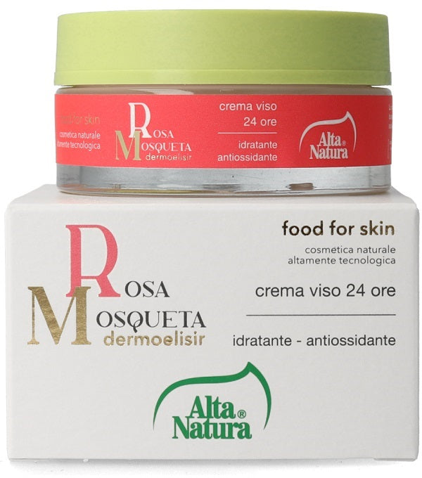 CREMA VISO 24H ROSA MOSQUETA