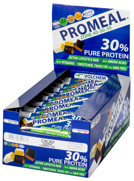 PROMEAL ZONE 403030 CACAO 24 PEZZI