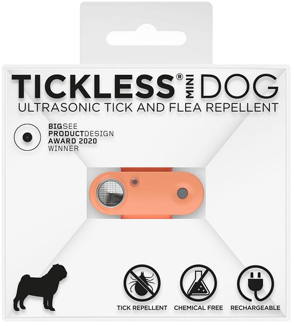 TICKLESS MINI DOG HOT PEACH