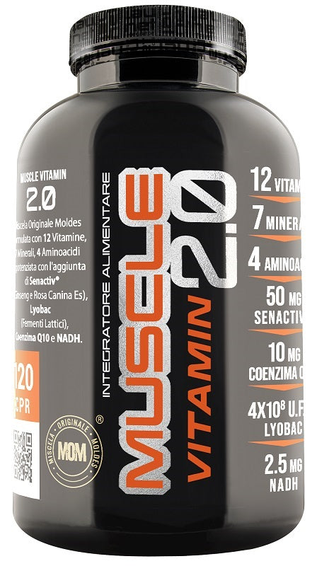MUSCLE VITAMIN 2.0 120CPR
