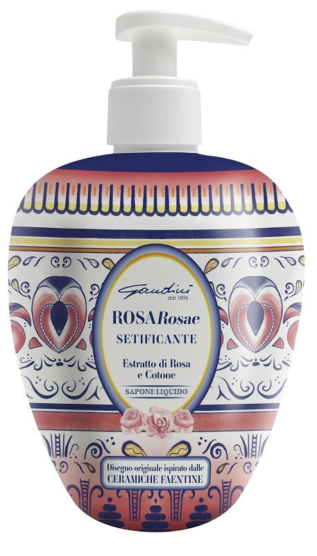 GANDINI  ROSA ROSAE SAPONE LIQUIDO PROFUMATO SETIFICANTE 500ML