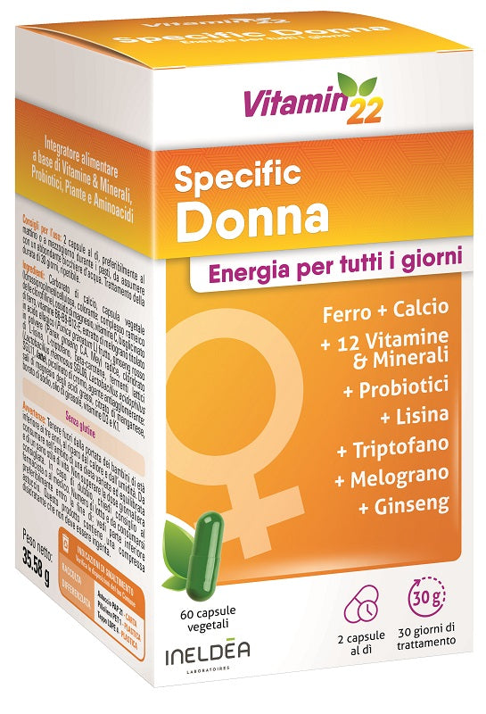 VITAMIN'22 SPECIFIC DONNA60CPS
