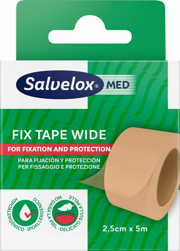 SALVELOX MED FIX TAPE WIDE F/P