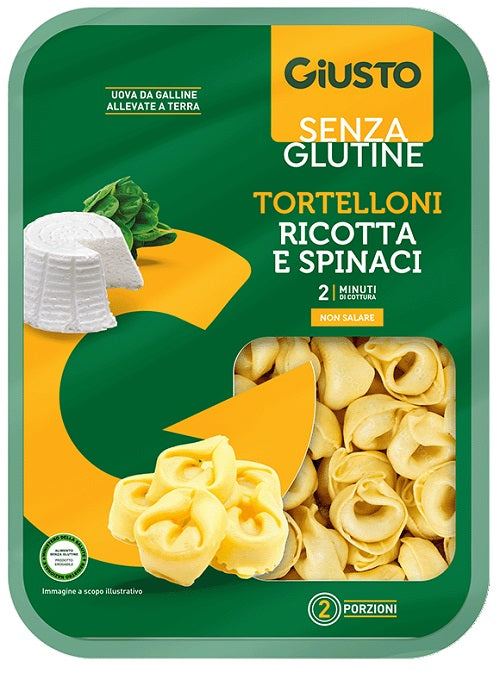 GIUSTO TORTELLONI RICOTTA E SPINACI SENZA GLUTINE 250G