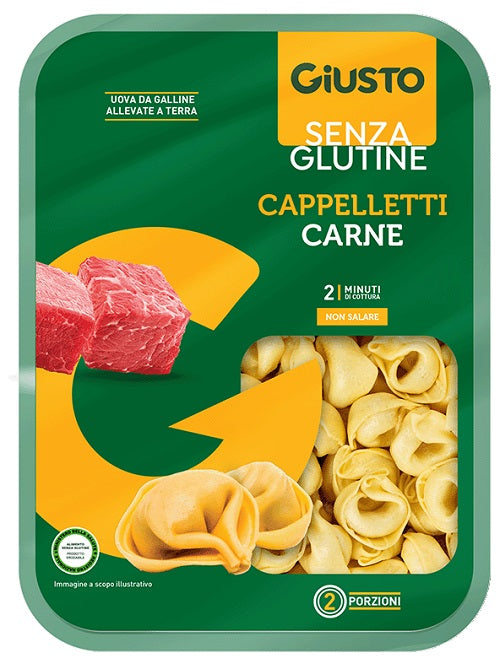 GIUSTO CAPPELLETTI CARNE SENZA GLUTINE 250G