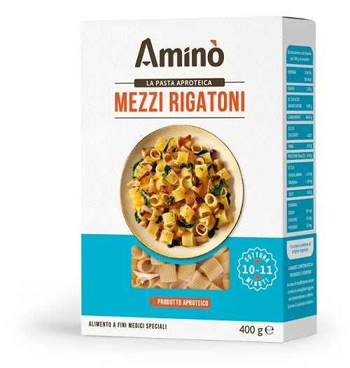 AMINO MEZZI RIGATONI APROTEICI 400GR