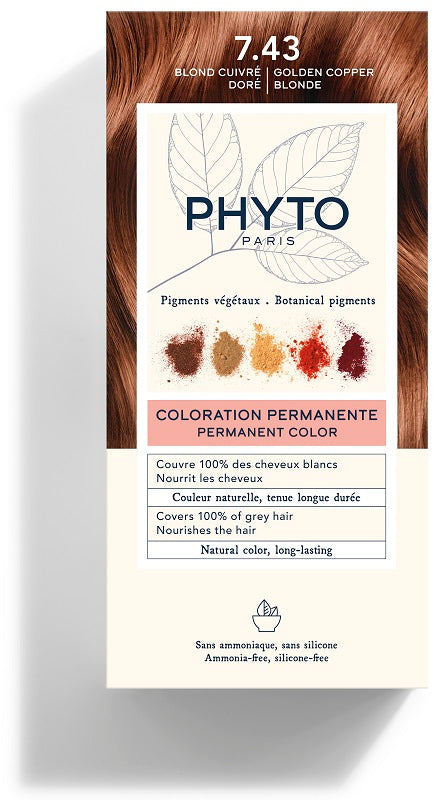 COLOR KIT 7,43 BIONDO RAMATO DORATO