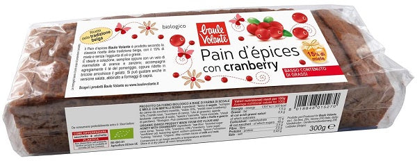 PAIN EPICES CRANBERRY 300G
