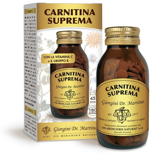 CARNITINA SUPREMA 180 PASTIGLIE