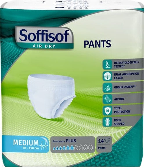 SOFFISOF AIR DRY PANTS PLUS L