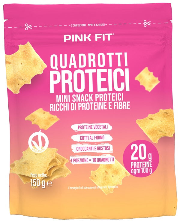 PINK FIT QUADROTTI PROT 150G