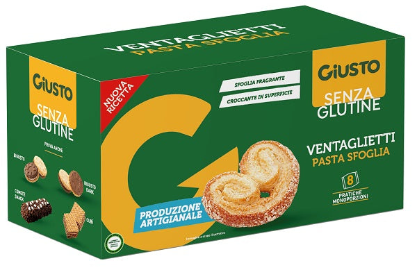 GIUSTO VENTAGLIETTI SENZA GLUTINE 80G